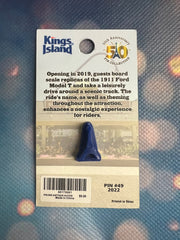 Kings Island 50th Anniversary Pin #49 - Kings Mills Antique Autos