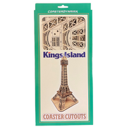 Kings Island Eiffel Tower Coaster Cutout