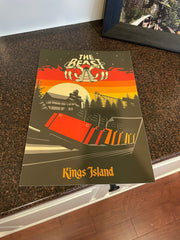 Kings Island The Beast Poster