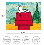 PEANUTS® Snoopy Chill Art by Numbers
