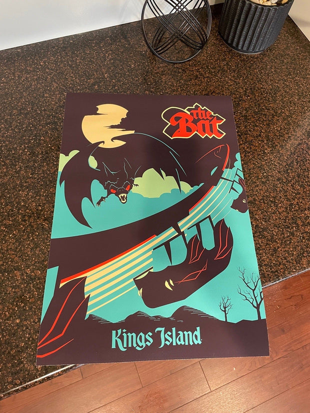 Kings Island The Bat Poster