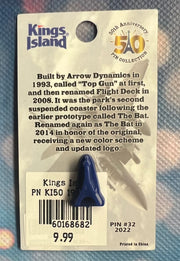 Kings Island 50th Anniversary Pin # 32 - 1993 Jet