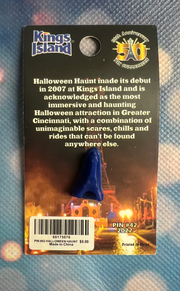 Kings Island 50th Anniversary Pin # 42 - Halloween Haunt
