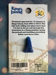 Kings Island 50th Anniversary Pin # 43 - Firehawk