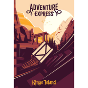 Kings Island Adventure Express Poster - Series 2