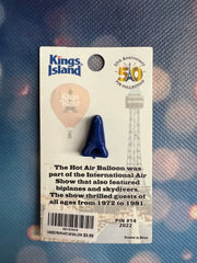 Kings Island 50th Anniversary Pin # 14 - Hot Air Balloon