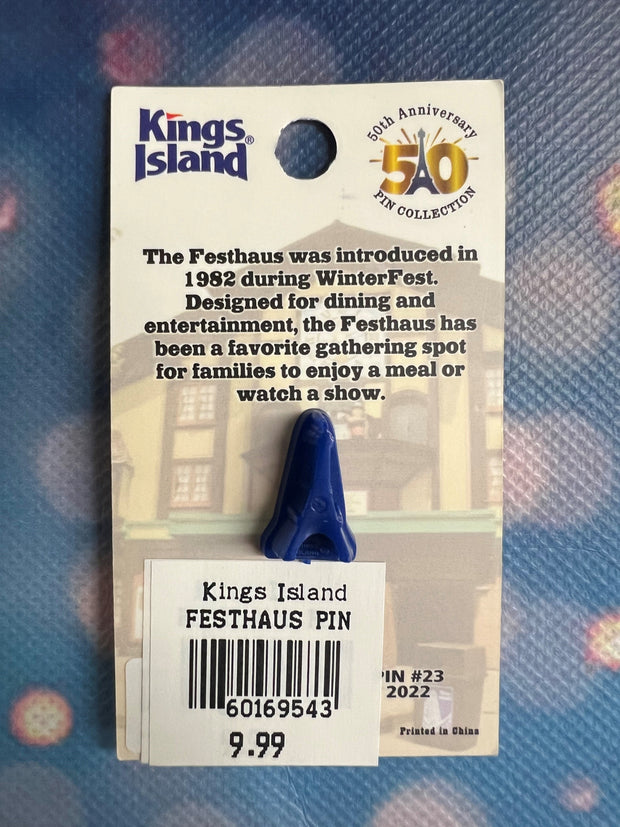 Kings Island 50th Anniversary Pin 
