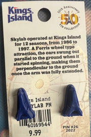 Kings Island 50th Anniversary Pin # 26 – Skylab