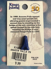 50th Anniversary Pin # 28 – Amazon Falls