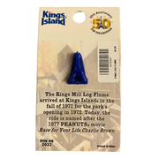 Kings Island 50th Anniversary Pin # 8 - Kings Mill Log Flume